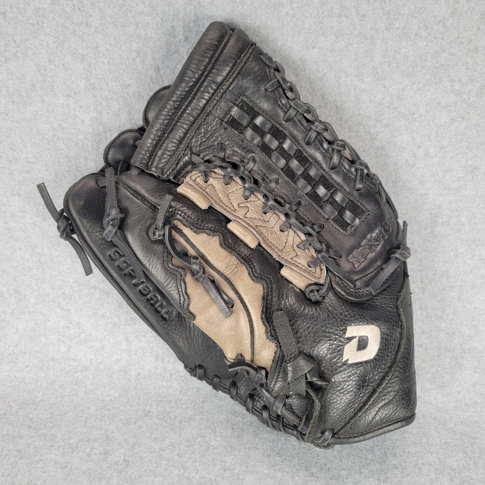 Demarini Voodoo Softball Glove Left Hand Throw 13.33" Black Ecco Leather VD133
